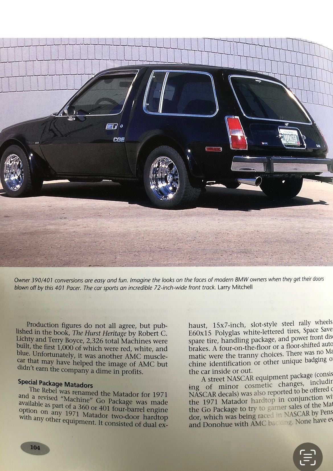 1979 AMC-Pacer-Wagon, V8-401 (Diablo-Pacer)