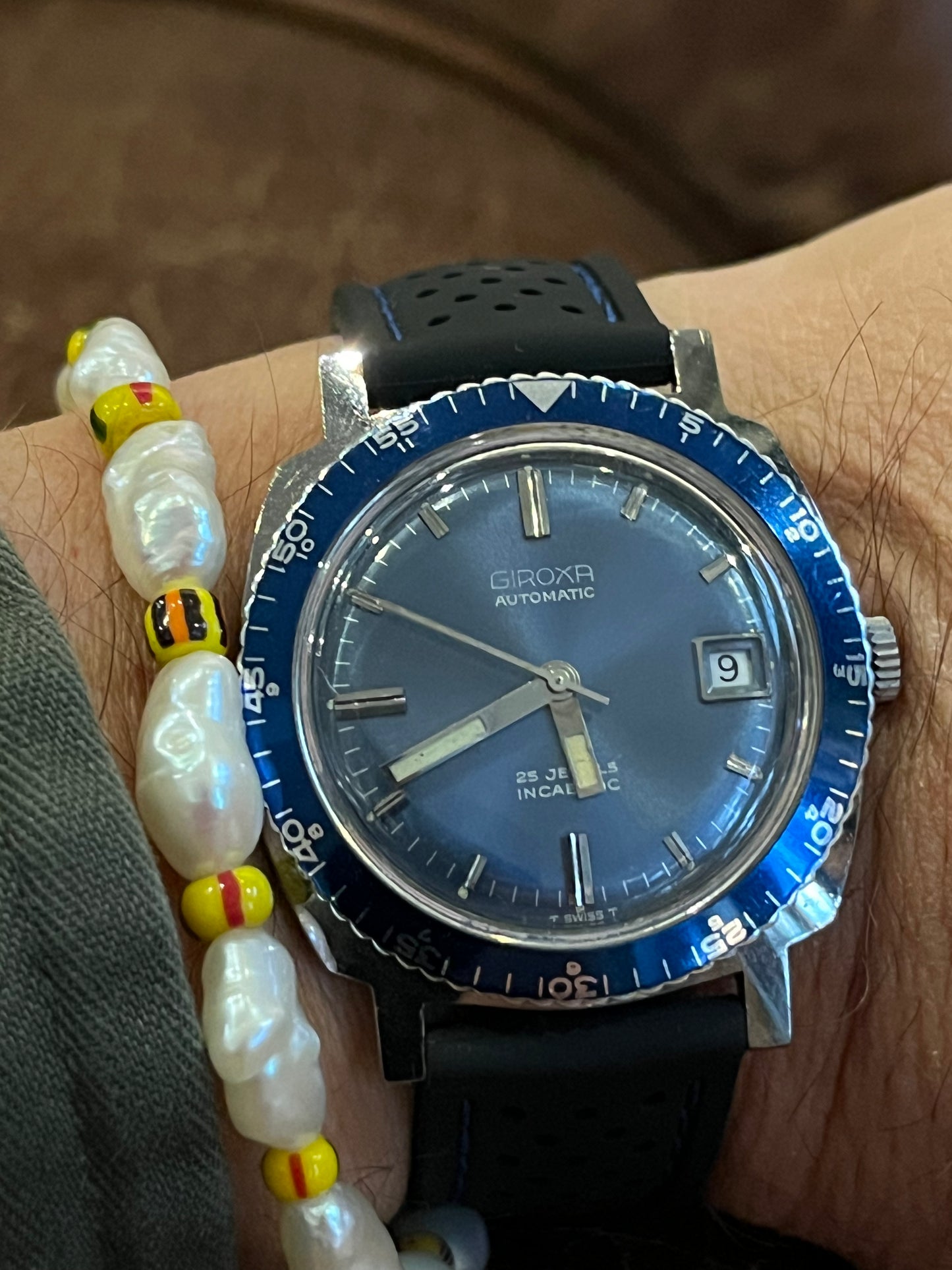 Vintage Giroxa 70's Diver Watch