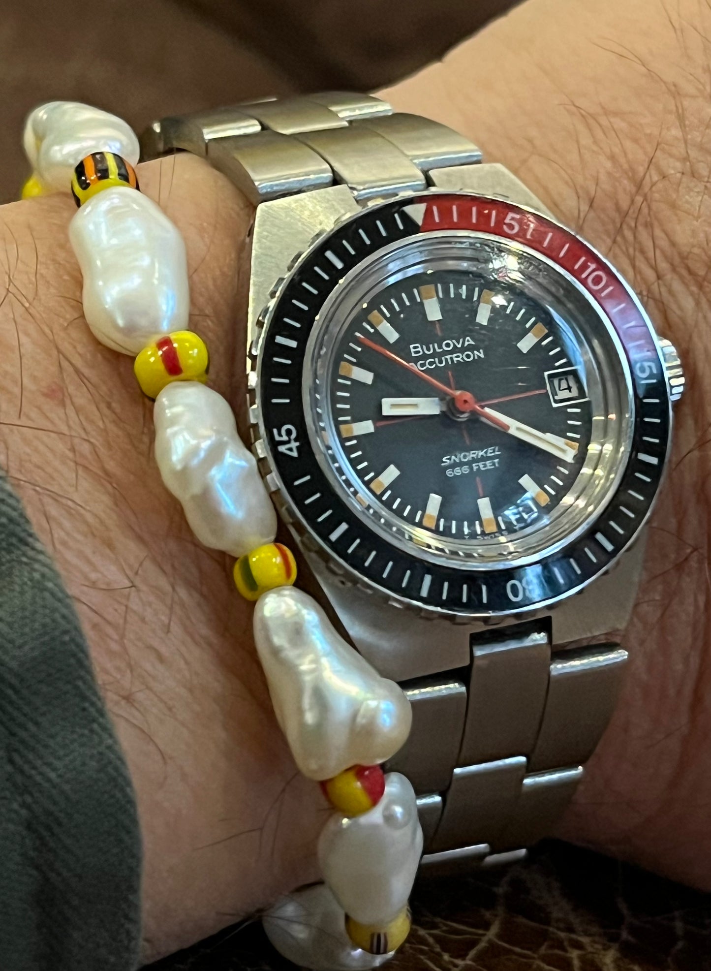 Bulova Accutron 70's vintage Ladie's Dive Watch