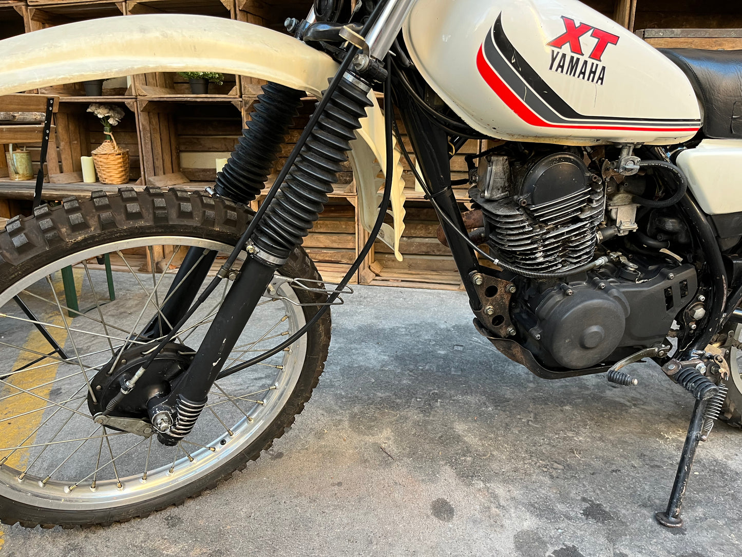 Vintage Yamaha-XT-250, Jg.1982