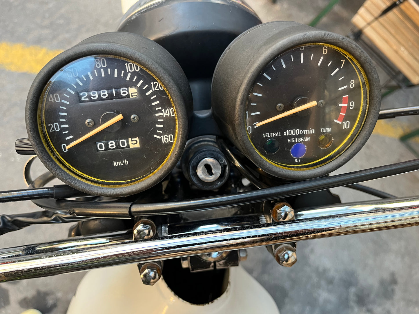 Vintage Yamaha-XT-250, Jg.1982