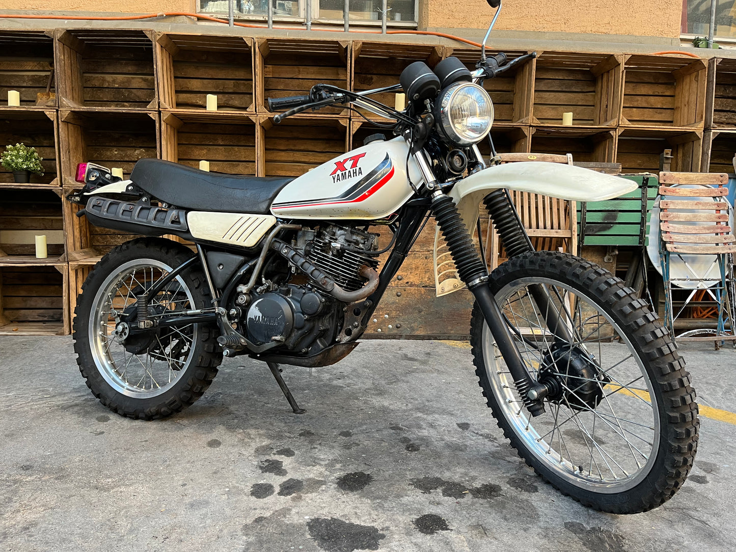 Vintage Yamaha-XT-250, Jg.1982
