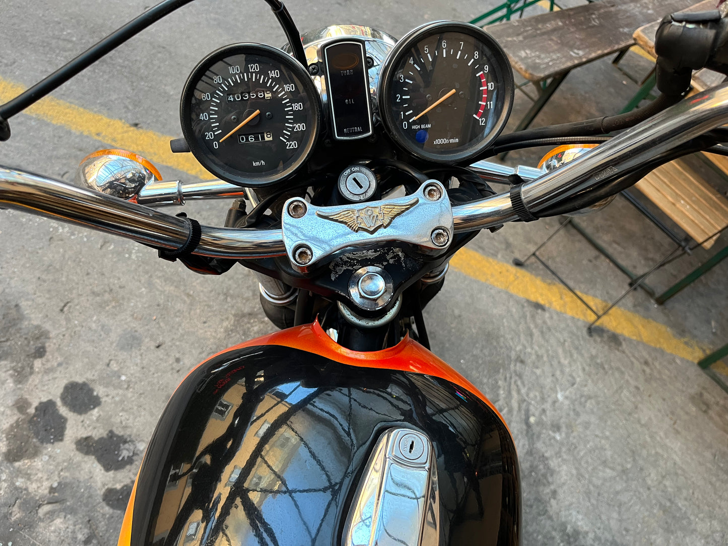 Yamaha XS-400-SE, Vintage super selten, Jg. 1981
