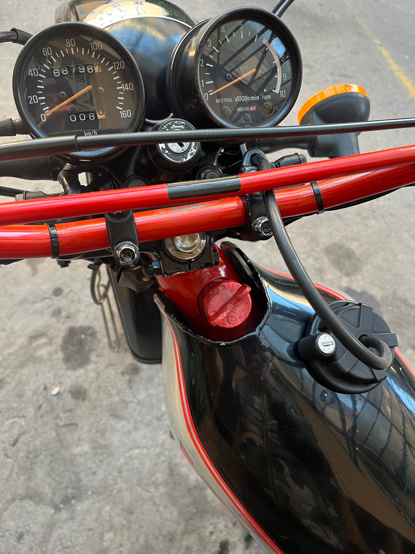 Vintage Yamaha-XT-500