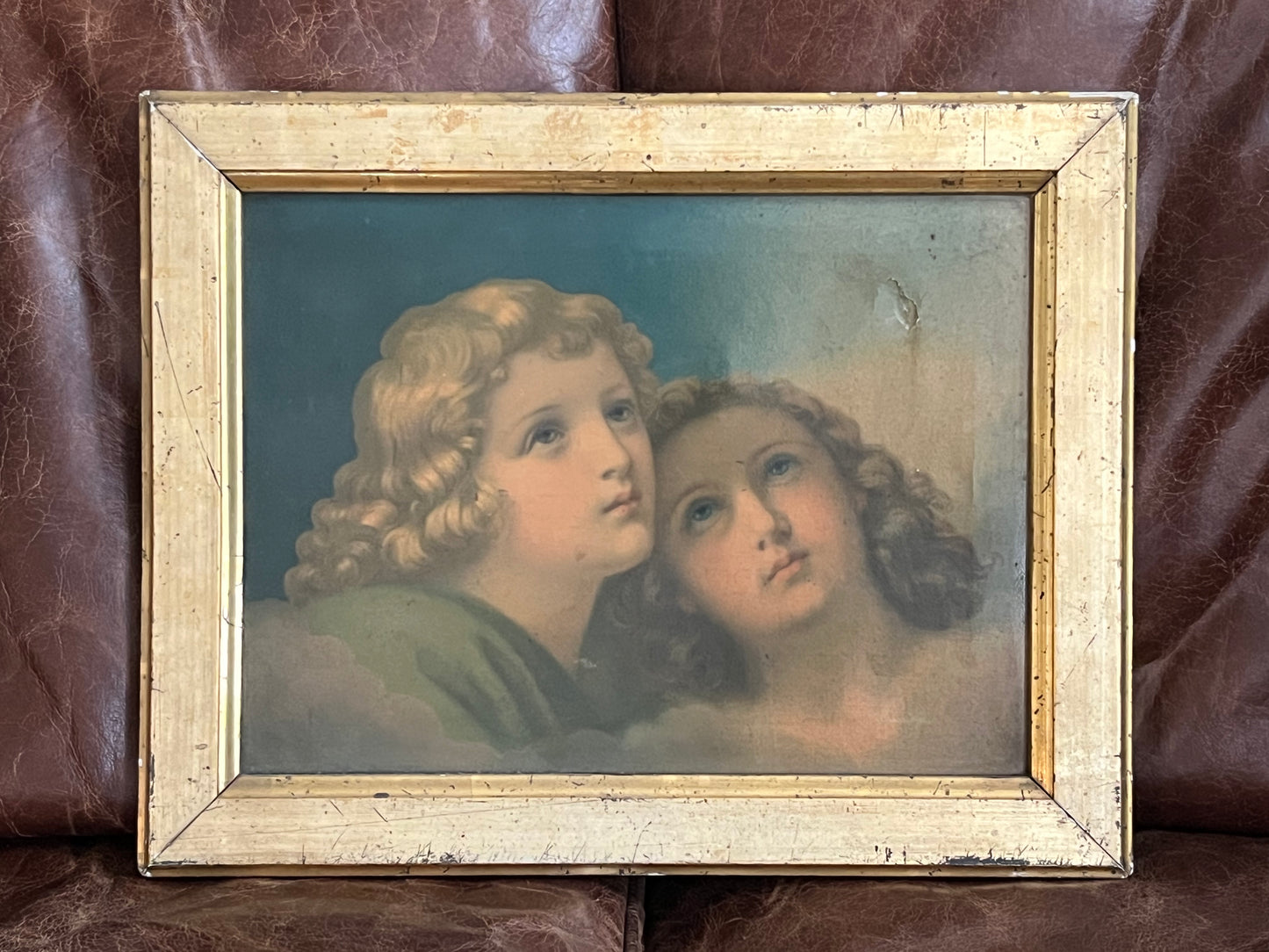 Vintage 30's -Angels- Painting
