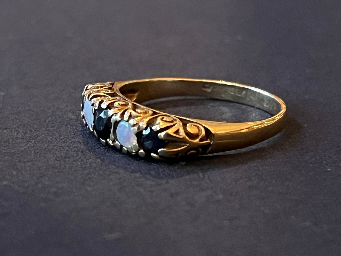 Vintage, original -Ring- -Victorian-