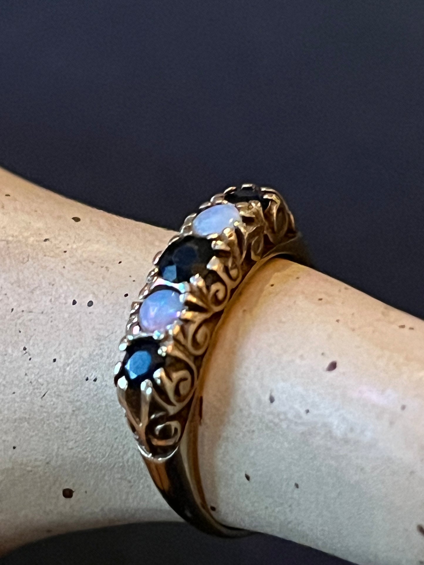 Vintage, original -Ring- -Victorian-