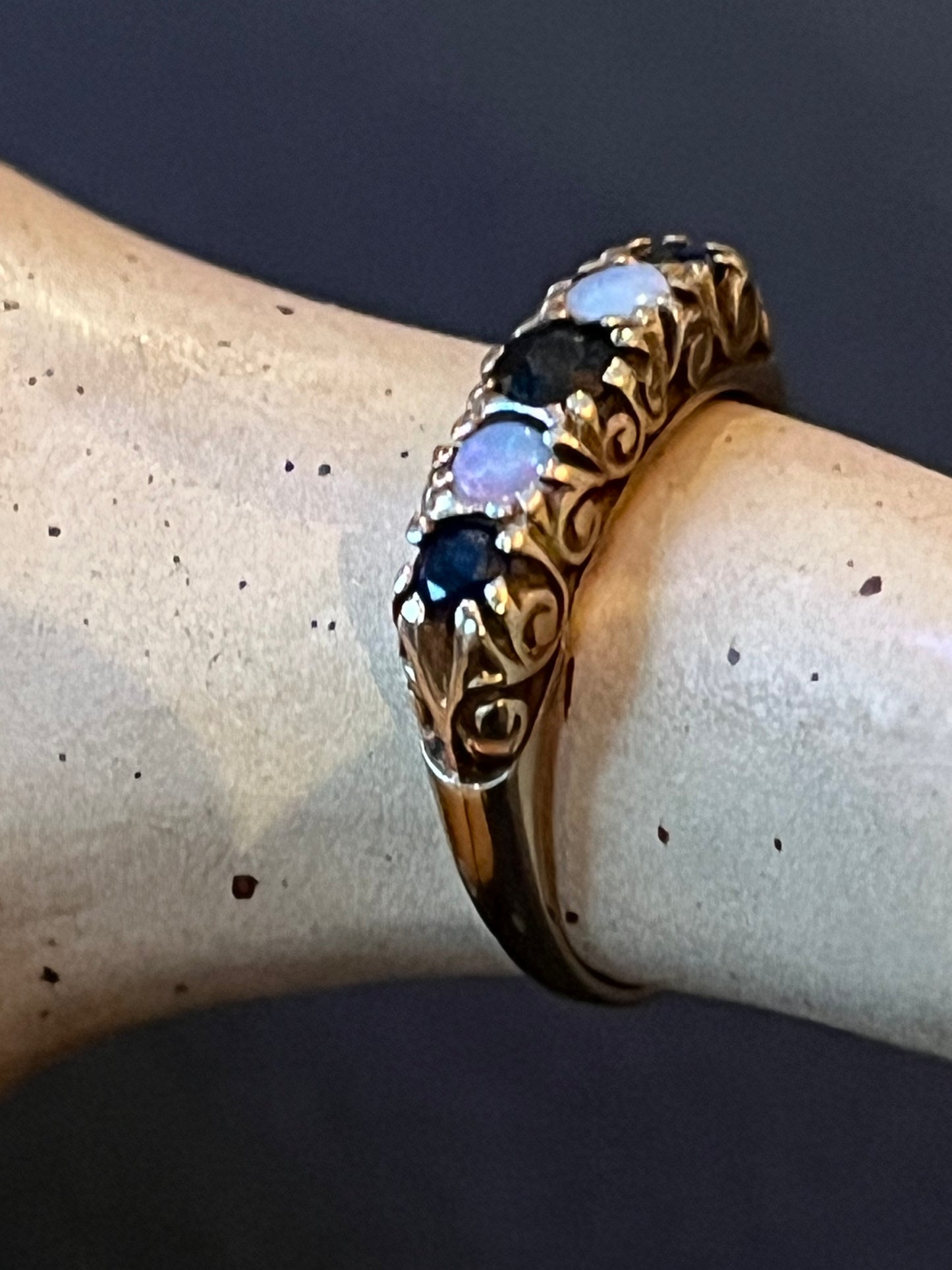 Vintage, original -Ring- -Victorian-