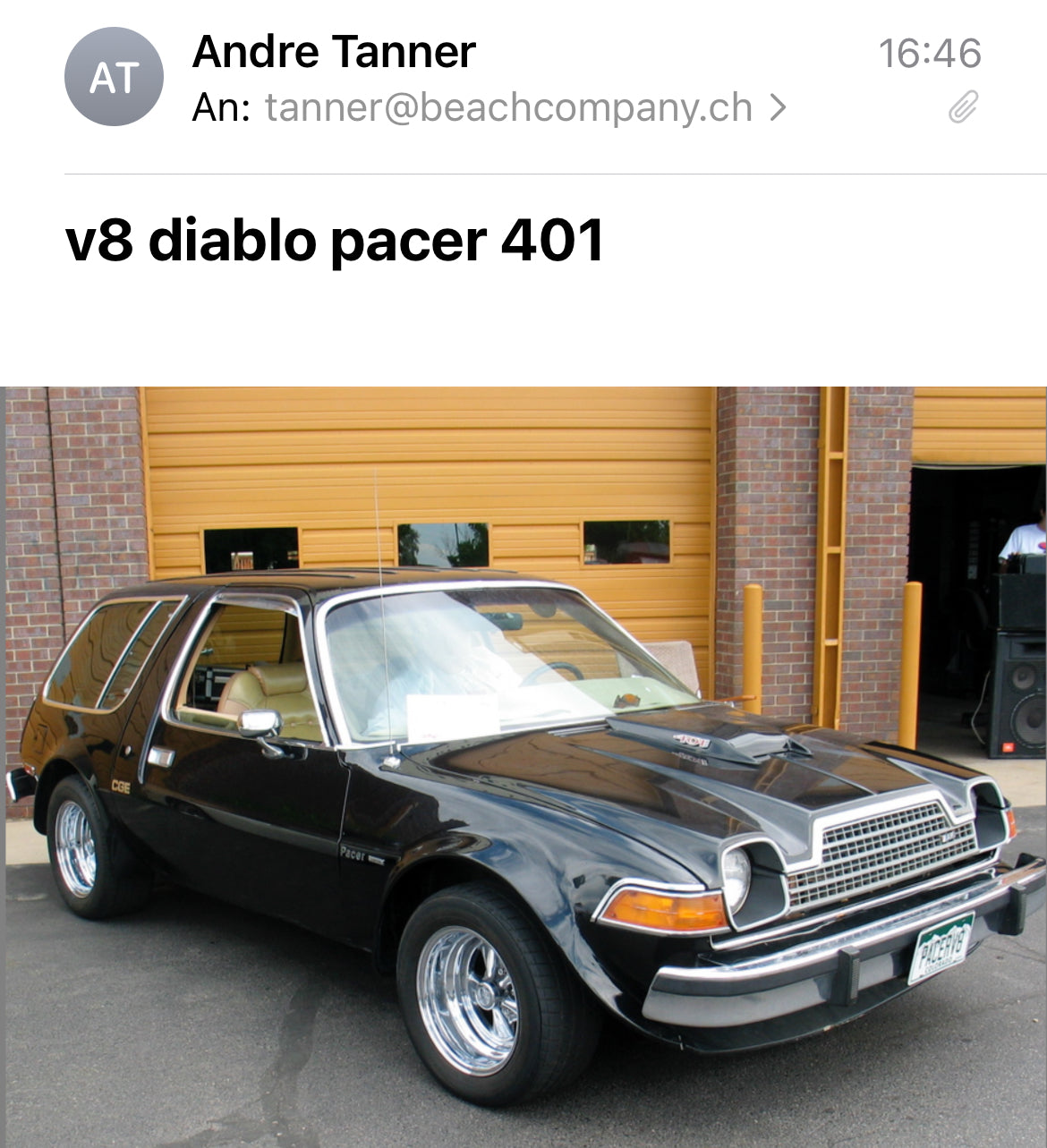 1979 AMC-Pacer-Wagon, V8-401 (Diablo-Pacer)