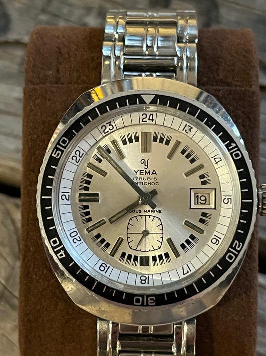 Vintage -Yema- 70er Jahre Taucheruhr