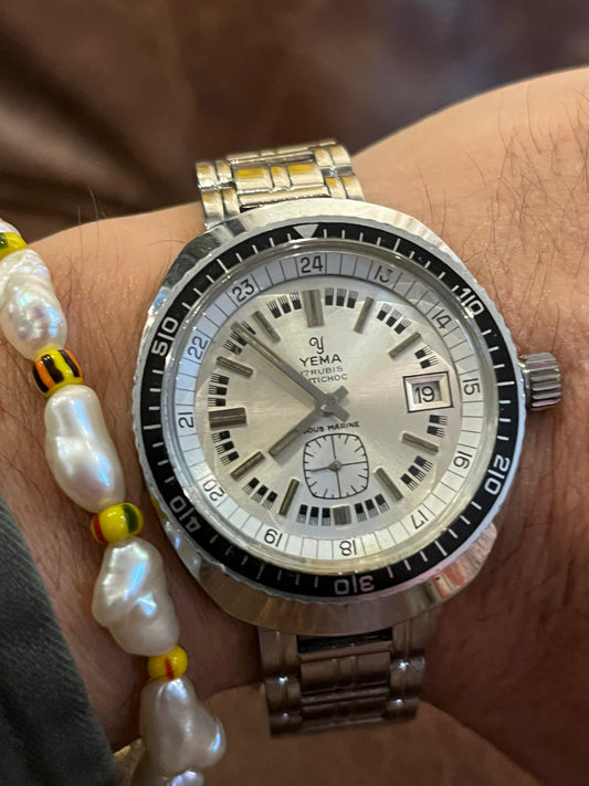 Vintage -Yema- 70er Jahre Taucheruhr