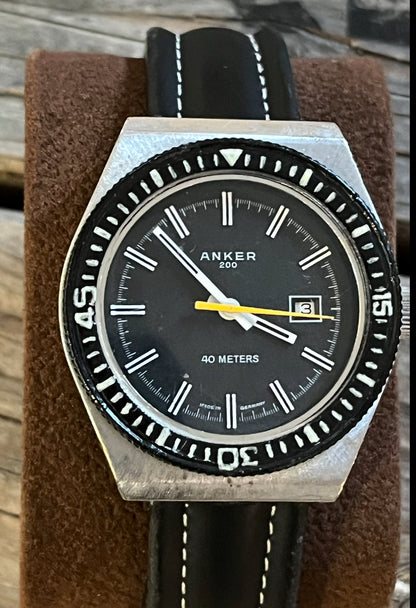 Vintage Anker Diver Watch 70'ies