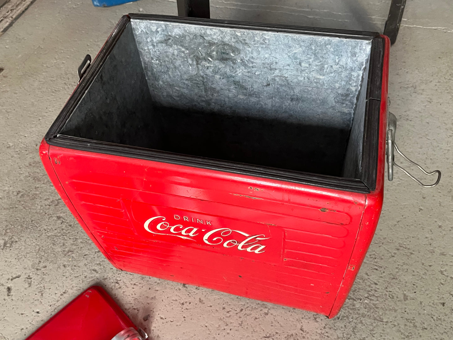 Vintage original Coca-Cola Cooler, 1950's