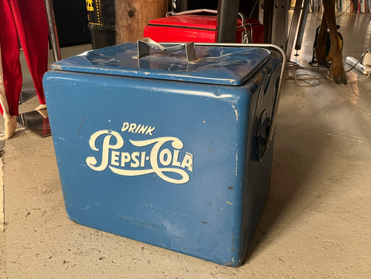 Original vintage 1950's -Pepsi- Cooler