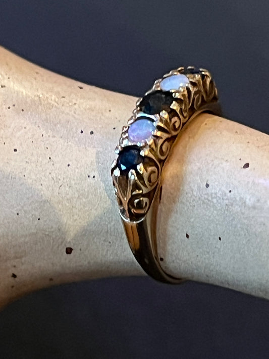 Vintage, original -Ring- -Victorian-